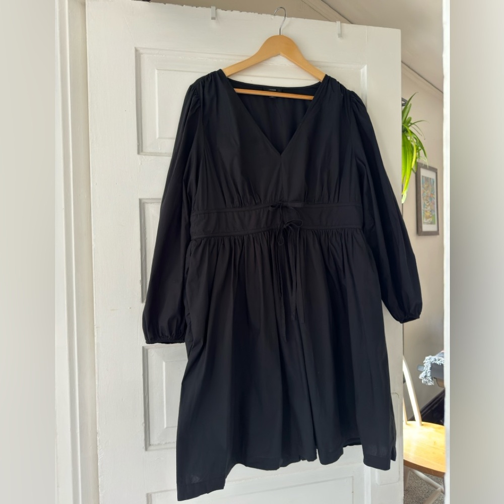 J. Crew Cotton Dress with Bows | Size 18